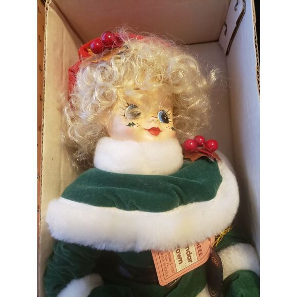 VINTAGE Christmas doll Vegas Circus Circus Brinn's calender clown - Picture 2 of 7